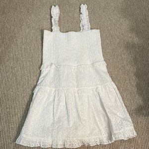 Alina & Jay white mini dress in size small